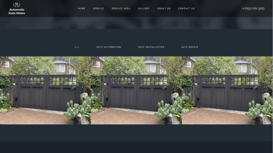 site pictures of Properties page