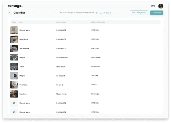 site pictures of Properties page